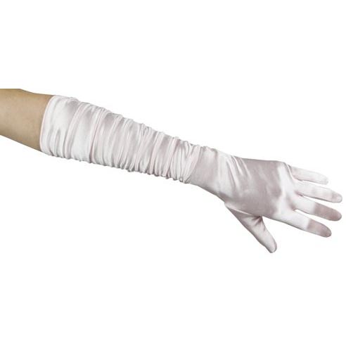 Adult Gloves - Light Pink/Gathered