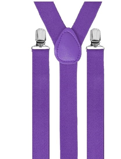 -Boys Suspenders - LAVENDER