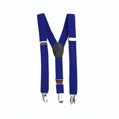 Boys Suspenders - Royal Blue