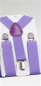 Boys Suspenders - LILAC