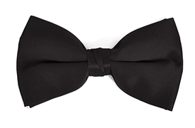 -Boys Matte Bowtie - BLACK: One Size