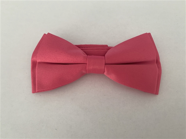 Boys Satin Bowtie - FUCHSIA