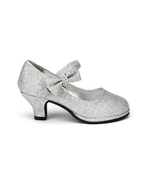 FLORAL Jolie Women Extra Wide Width Elegant Slingback Dress Heel Shoes Size  9 in Silver (As Is Item) - Bed Bath & Beyond - 26409853