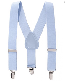 Boys Suspenders - POWDER BLUE