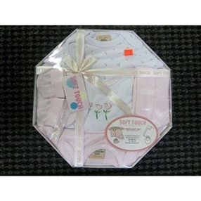 6pc Baby Gift Set - Pink