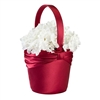 Red Sash Flower Basket
