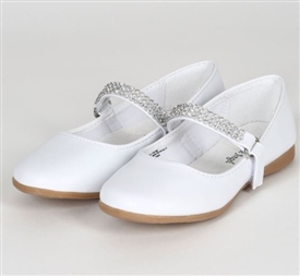 Kelly Girls Flat Shoes - WHITE