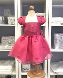 Jessa Baby Girls Dress:  FUCHSIA