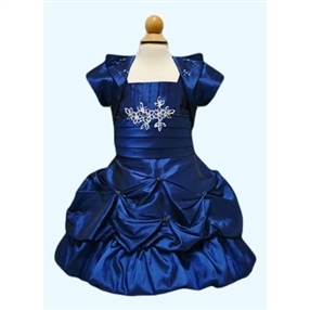 Sansa Baby Dress - Marine Blue