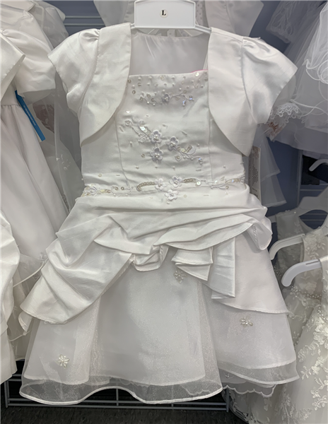 Patience Baby Girls Dress - WHITE -