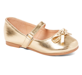 Rosy Girls Flat Shoes - GOLD -