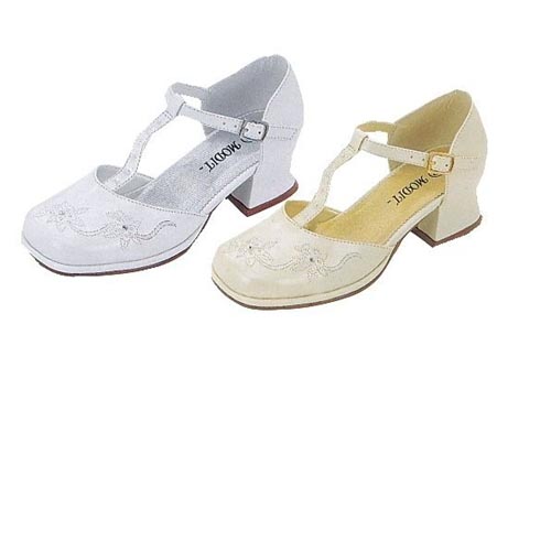 Ivory Girls Dress Shoes