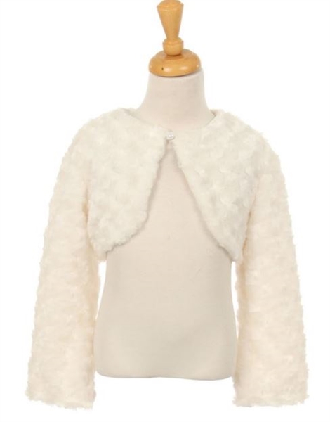 Jacket Rose Fur: IVORY