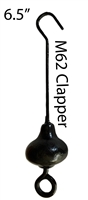 C.S. Bell M62 Clapper, includes leather lanyard