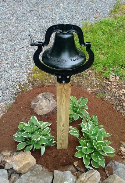 cast iron personalized bell