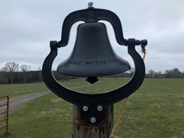 cast iron personalized bell