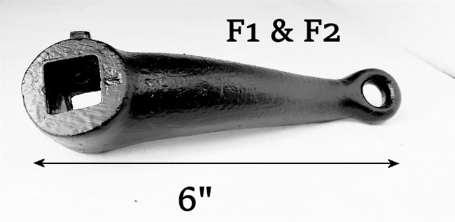 Crank for C.S. Bell #1 and #2  Farm Bell Yoke