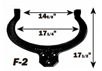 Upright for F2  Cast Iron Bell