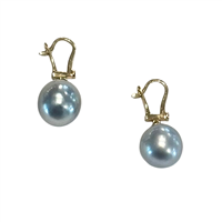 Wendy Mignot Platinum Tahitian Pearl Kimberly Earrings