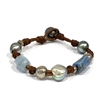 photo of Wendy Mignot Pearl and Leather Precious Stones Gypsy Bracelet 13