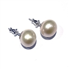 photo of Wendy Mignot Juliette Pearl Round Stud Earrings 11mm Blush