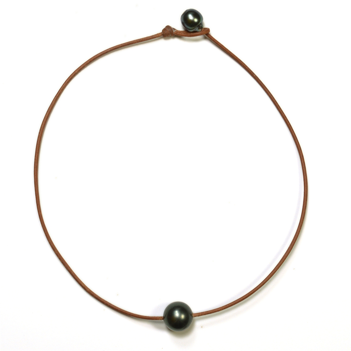 Mini Pearl Necklace - Gold - 18-20 in