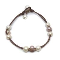 photo of Wendy Mignot Naxos Freshwater Pearl Anklet Multicolor