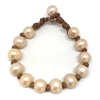 photo of Wendy Mignot All Around Freshwater Pearl and Leather Bracelet Blush
