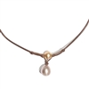 photo of Wendy Mignot Grove Freshwater Pearl Necklace, Blush LTD