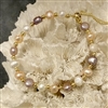 Matisse Adjustable Pearl Bracelet - Multi