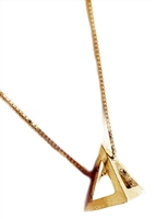 Traveler Life Pyramid necklace by Janesko
