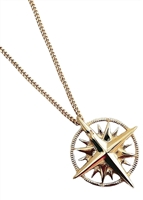 Traveler compass necklace by Janesko