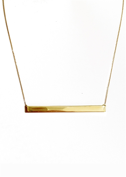 Traveler runway east/west necklace by Janesko