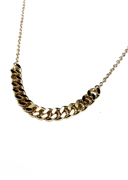 Rail Chain Necklace by Janesko