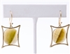 Custom tourmaline and 18k gold earrings by Janesko