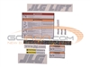 1001143931 DECAL KIT, PLATFORM 1500SJ