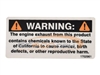 1702961 DECAL, WARNING PROP  65/GAS