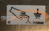 117389 LABEL, VL, GROUND RESET STOCK