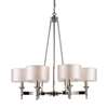 ELK Pembroke 6 Light Chandelier In Polished Nickel - 10123/6