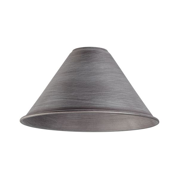 Elk Lighting Cast Iron Pipe Optional Cone Shade - Weathered Zinc - 1027
