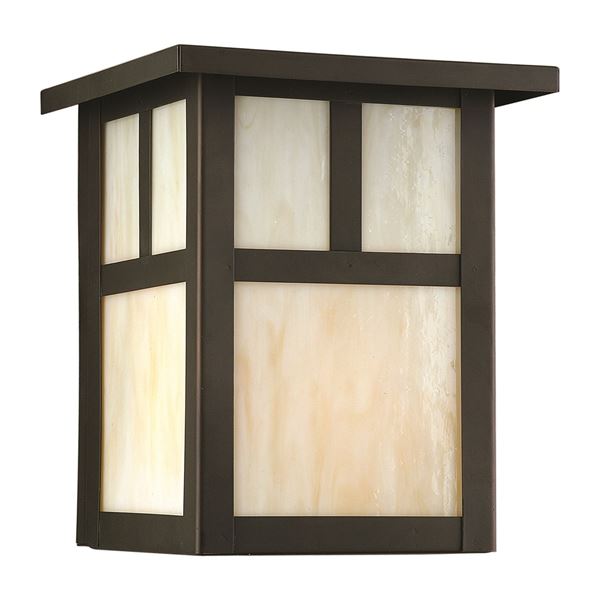 1-LT Brass Outdoor Lantern