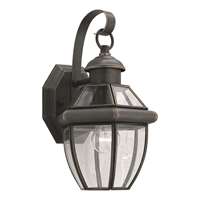 1-LT Brass Outdoor Lantern