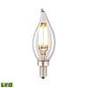 Elk Lighting Led Bulbs LED Bulb - 6 Watts, B11 E12 Candelabra Base - Clear - 1112