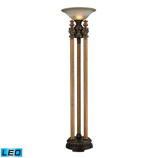 Elk Athena Torchiere Floor Lamp - LED - Athena Bronze - 113-1135-LED