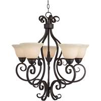 Manor 5-LT Single-Tier Chandelier