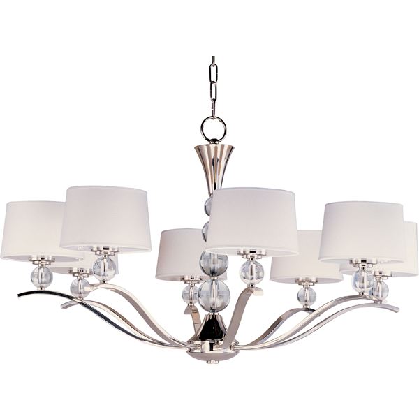 Rondo 8-LT Single-Tier Chandelier