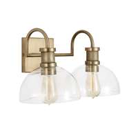 Capital Lighting 2-Light Vanity Light - Aged Brass - 139123AD-497