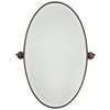 Xl Oval Mirror Beveled