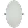 Xl Oval Mirror Beveled