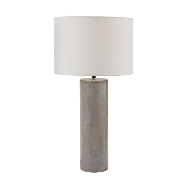 Elk Cubix Round Desk Lamp - Concrete - 157-013